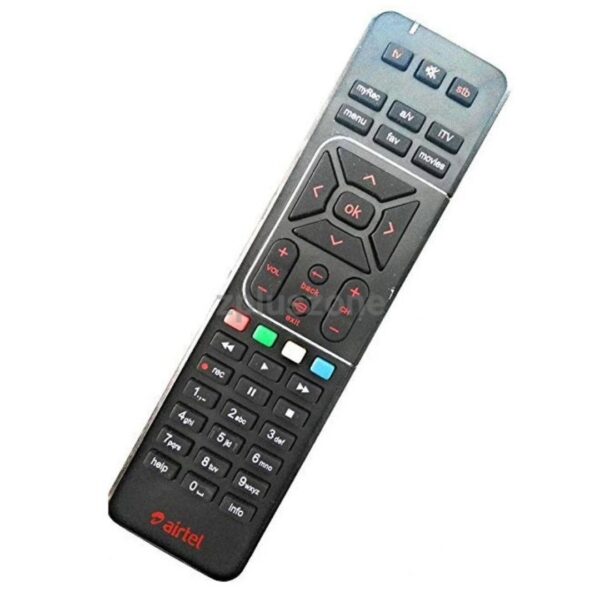 Airtel digital set top box remote controller with battery - Image 3