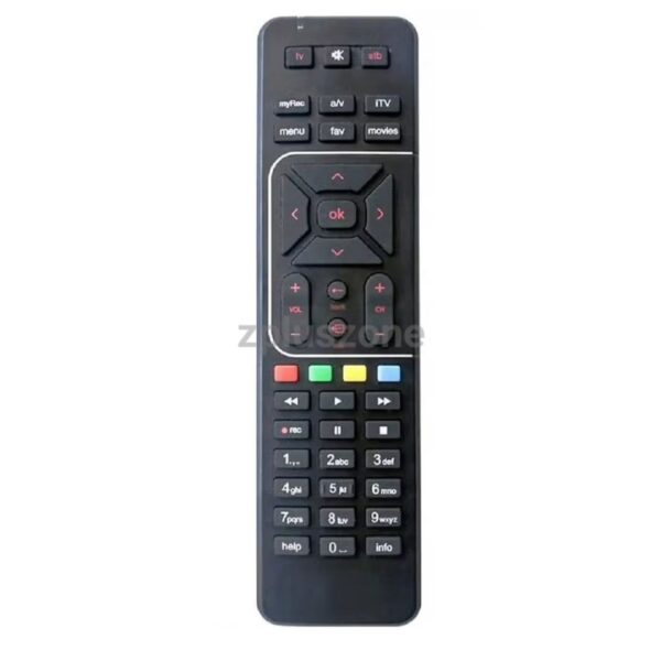 Airtel digital set top box remote controller with battery - Image 4