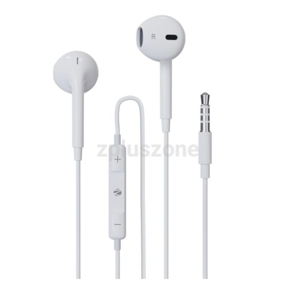 Wired Headset White Color Inear Model